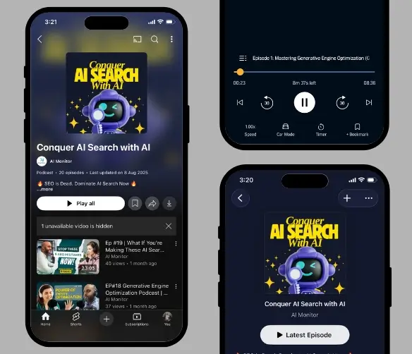 Conquer AI Search with AI Podcast